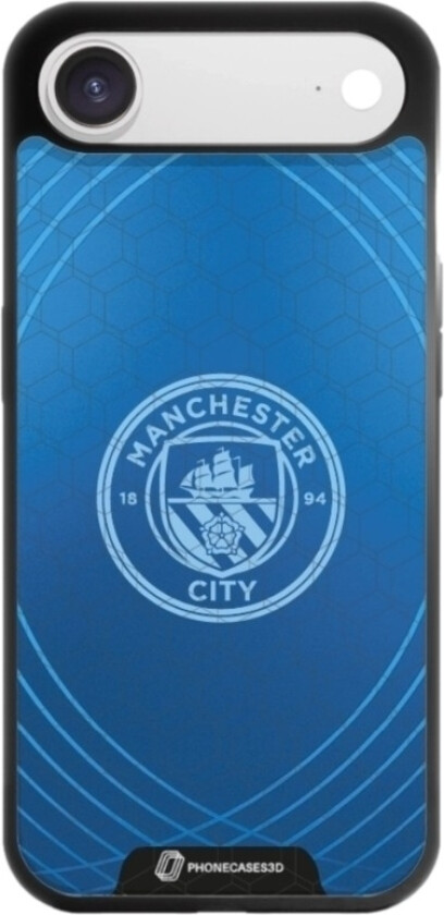 iPhone Air Man City 3D mobildeksel, svart