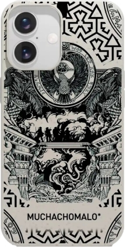 iPhone 16 Muchacho Malo komposterbart deksel, hvit