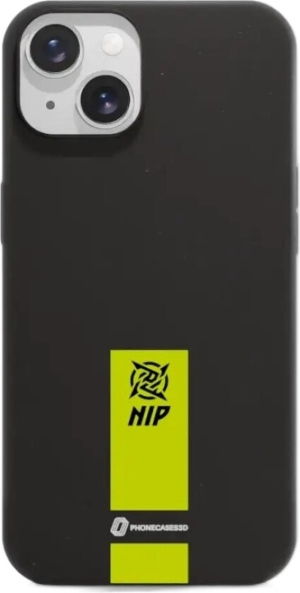 iPhone 14 Ninjas in Pyjamas komposterbart deksel, svart