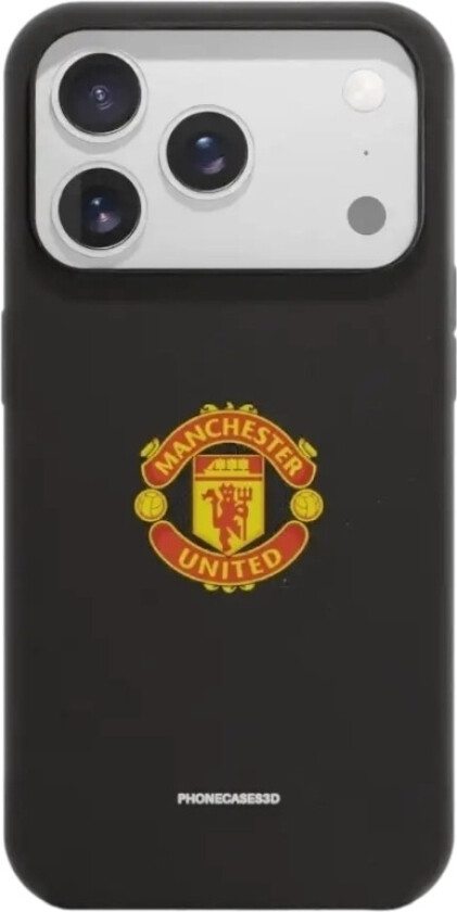 iPhone 17 Pro Manchester United FC komposterbart deksel, svart