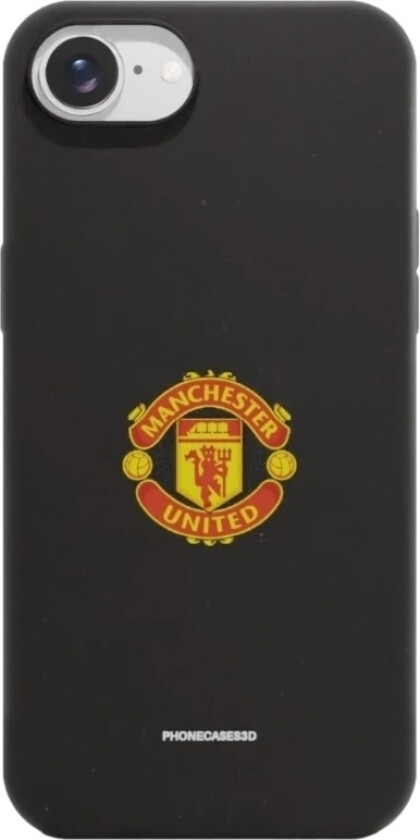 iPhone 16e Manchester United FC komposterbart deksel, svart