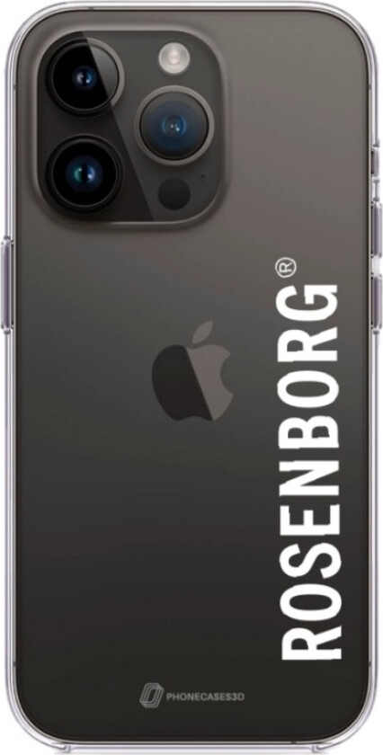 iPhone 14 Pro RBK Clear case -mobildeksel, svart