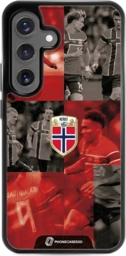 Samsung Galaxy S25 Norges Fotballforbund 3D mobildeksel