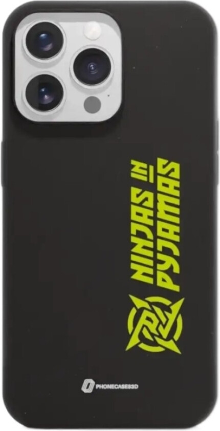 iPhone 13 Pro Ninjas in Pyjamas komposterbart deksel, svart