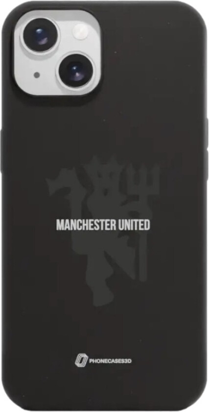 iPhone 15 Manchester United FC komposterbart deksel, svart