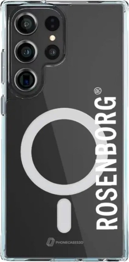 Samsung Galaxy S25 Ultra RBK Clear case (MagSafe) -mobildeksel, svart