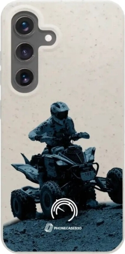 Samsung Galaxy S25 Norges Motorsportforbund komposterbart deksel, hvit