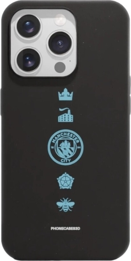 iPhone 16 Pro Man City komposterbart deksel, svart