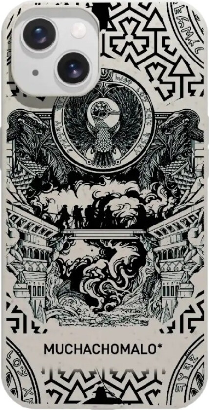 iPhone 13 Muchacho Malo komposterbart deksel, hvit