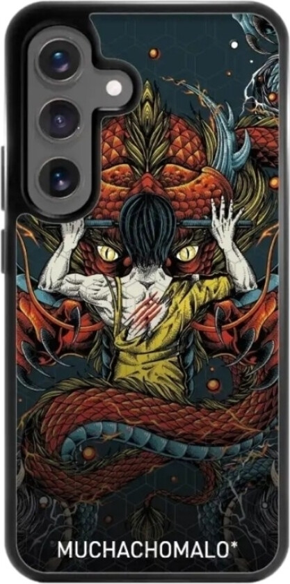 Samsung Galaxy S25 Muchacho Malo 3D mobildeksel, svart