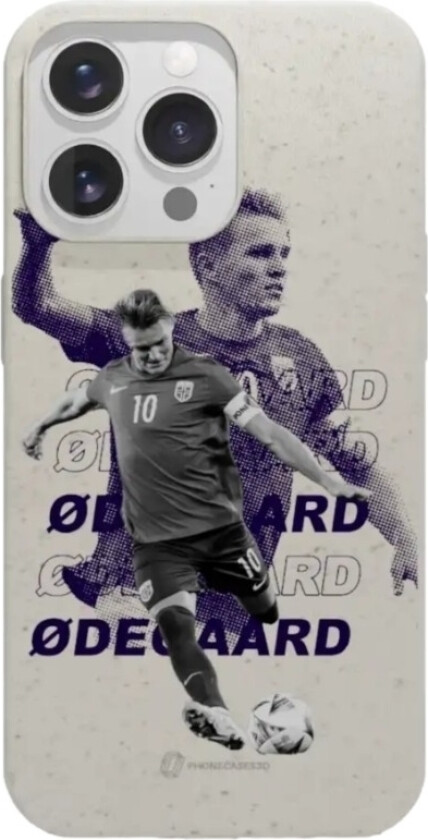 iPhone 13 Pro Norges Fotballforbund komposterbart deksel, hvit