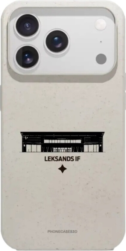 iPhone 17 Pro Leksands IF komposterbart deksel, hvit