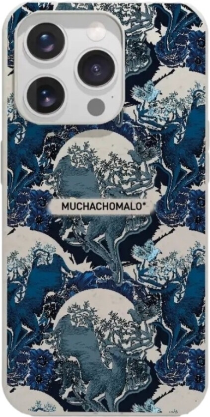 iPhone 16 Pro Muchacho Malo komposterbart deksel, hvit