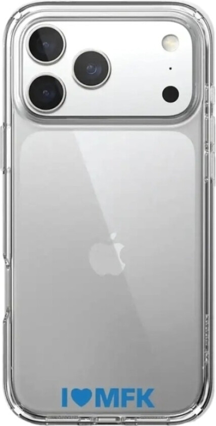 iPhone 17 Pro Molde FK Clear case -mobildeksel, hvit
