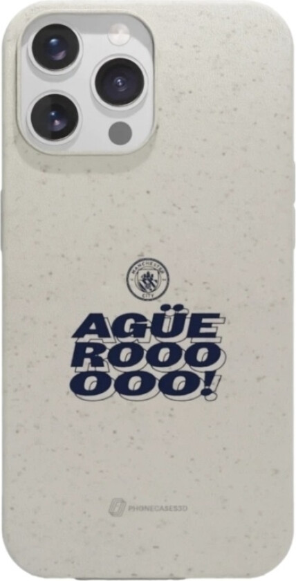 iPhone 14 Pro Man City komposterbart deksel, hvit