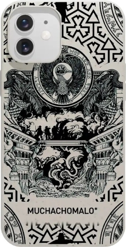 iPhone 12 Muchacho Malo komposterbart deksel, hvit