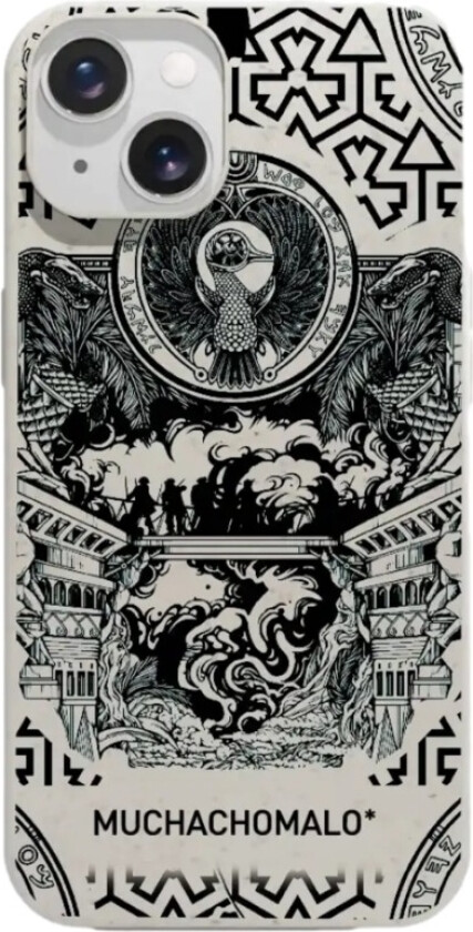 iPhone 14 Muchacho Malo komposterbart deksel, hvit