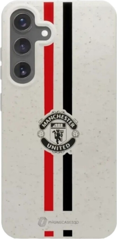 Samsung Galaxy S25+ Manchester United FC komposterbart deksel, hvit
