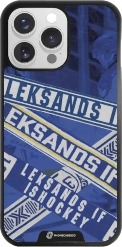iPhone 16 Pro Max Leksands IF 3D mobildeksel, svart