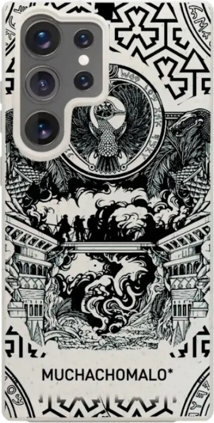 Samsung Galaxy S25 Ultra Muchacho Malo komposterbart deksel, hvit