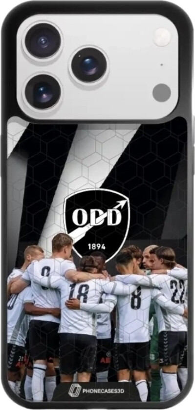 iPhone 17 Pro Odds Ballklubb 3D mobildeksel, svart