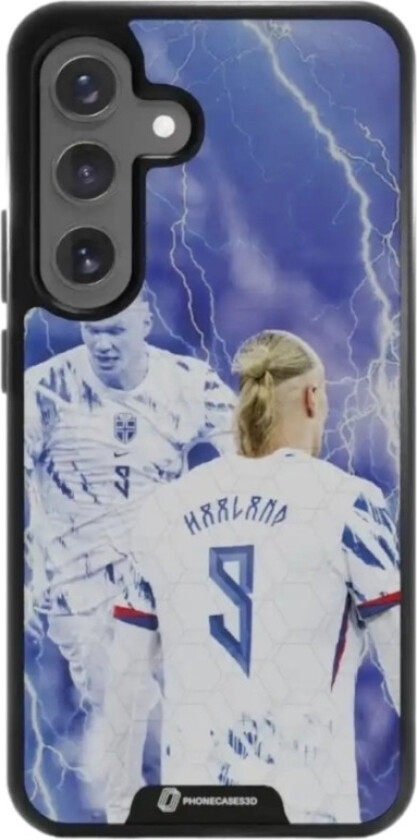 Samsung Galaxy S25 Norges Fotballforbund 3D mobildeksel, svart