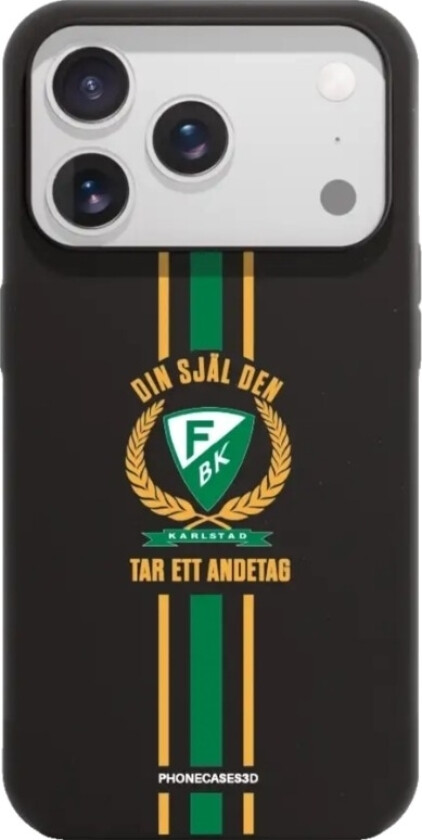 iPhone 17 Pro Färjestad BK komposterbart deksel, svart