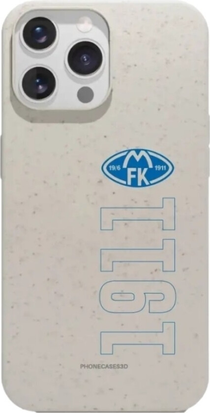 iPhone 14 Pro Molde FK komposterbart deksel, hvit