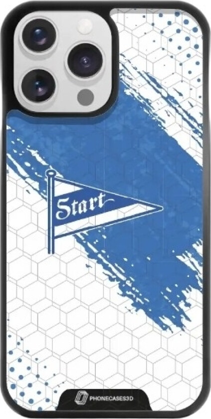 iPhone 14 Pro IK Start 3D mobildeksel, svart