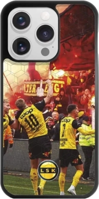 iPhone 15 Pro Lillestrøm SK 3D mobildeksel, svart