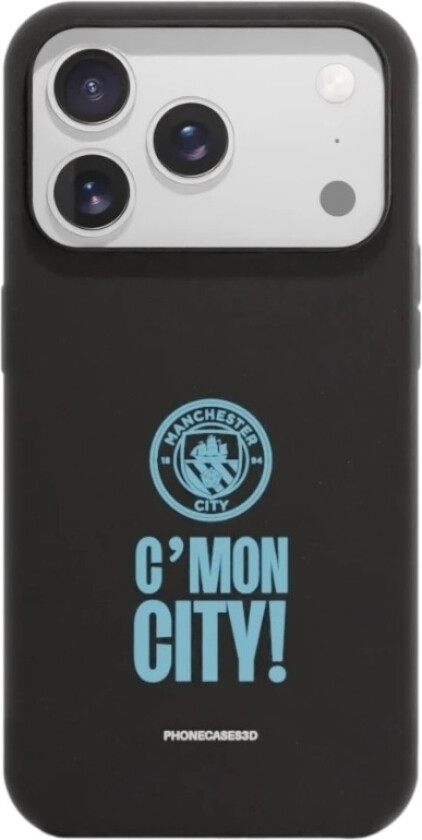 iPhone 17 Pro Man City komposterbart deksel, svart