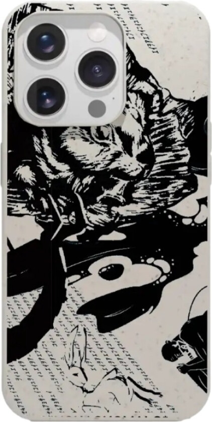 iPhone 16 Pro Muchacho Malo komposterbart deksel, hvit