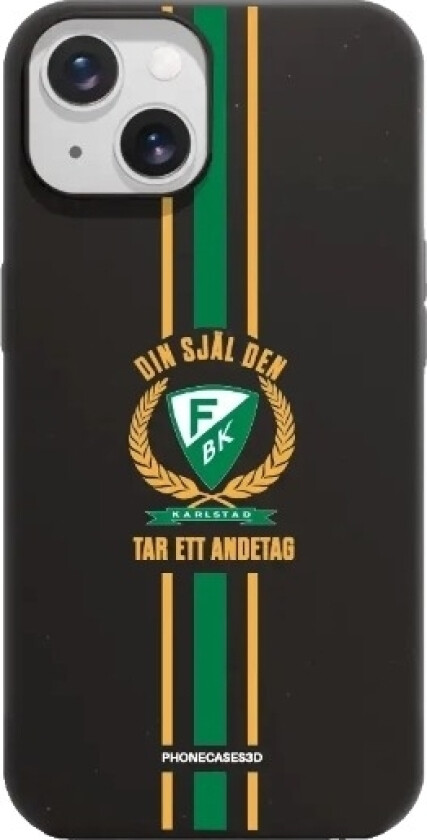 iPhone 15 Färjestad BK komposterbart deksel, svart