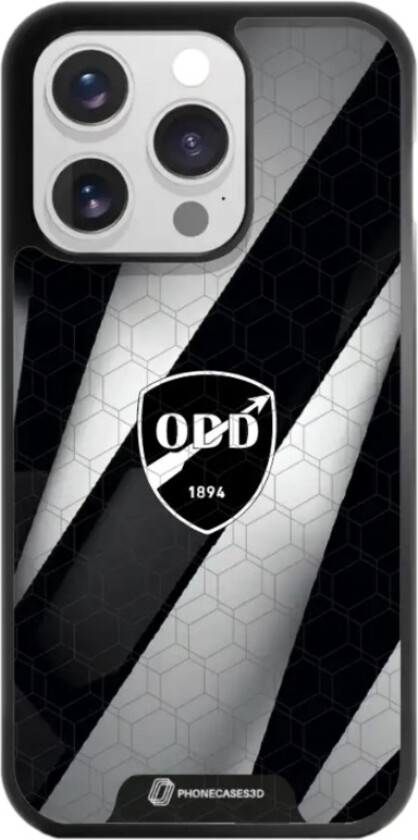 iPhone 15 Pro Odds Ballklubb 3D mobildeksel, svart