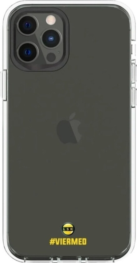 iPhone 12 Lillestrøm SK Clear case -mobildeksel, svart
