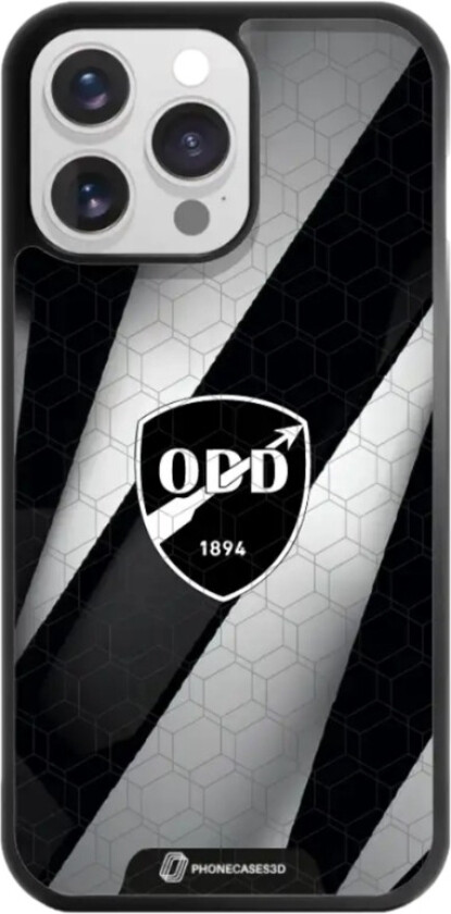 iPhone 16 Pro Max Odds Ballklubb 3D mobildeksel, svart