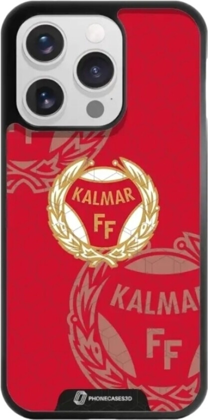 iPhone 16 Pro Kalmar FF 3D mobildeksel, svart