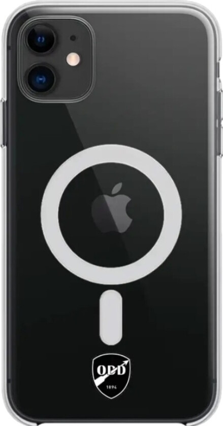 iPhone 11 Odds Ballklubb Clear case (MagSafe) -mobildeksel, svart