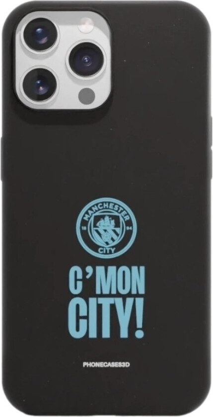 iPhone 14 Pro Man City komposterbart deksel, svart