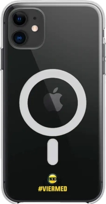iPhone 11 Lillestrøm SK Clear case (MagSafe) -mobildeksel, svart