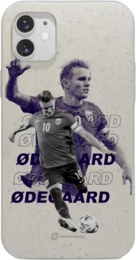 iPhone 11 Norges Fotballforbund komposterbart deksel, hvit