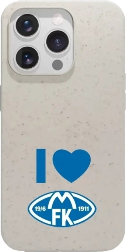 iPhone 15 Pro Molde FK komposterbart deksel, hvit