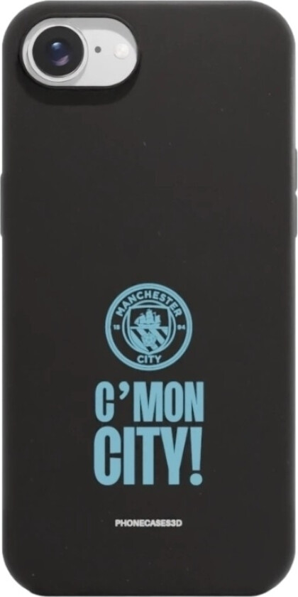 iPhone 16e Man City komposterbart deksel, svart