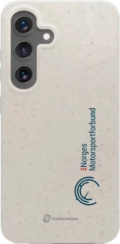 Samsung Galaxy S25 Norges Motorsportforbund komposterbart deksel, hvit