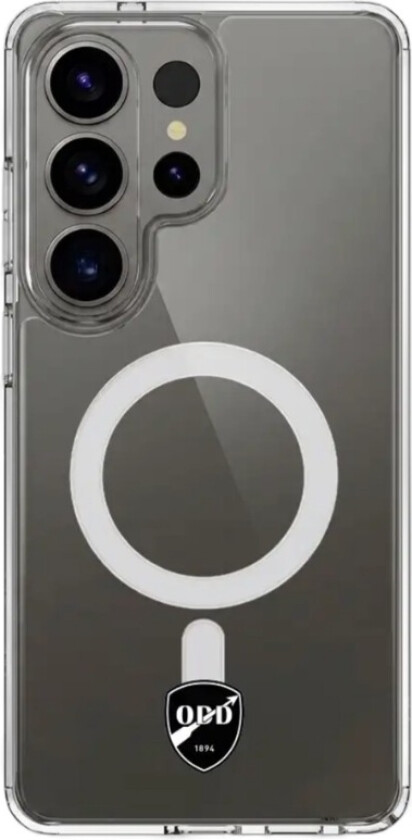 Samsung Galaxy S26 Ultra Odds Ballklubb Clear case (MagSafe) -mobildeksel, svart