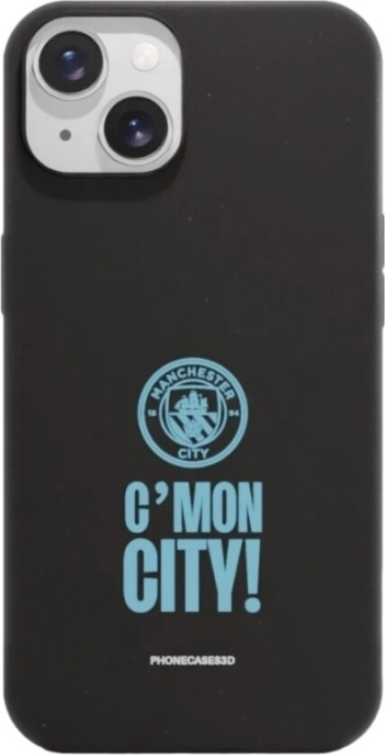iPhone 14 Man City komposterbart deksel, svart