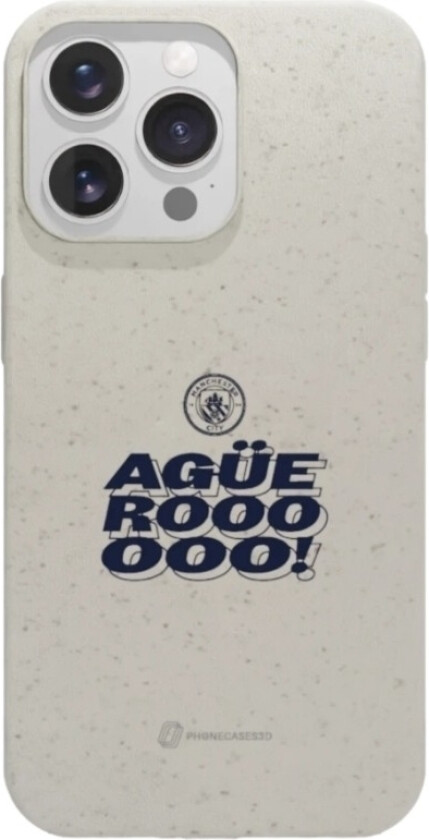 iPhone 13 Pro Man City komposterbart deksel, hvit