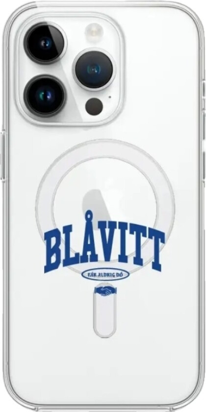 iPhone 14 Pro IFK Göteborg Clear case (MagSafe) -mobildeksel, hvit