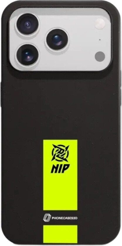 iPhone 17 Pro Max Ninjas in Pyjamas komposterbart deksel, svart