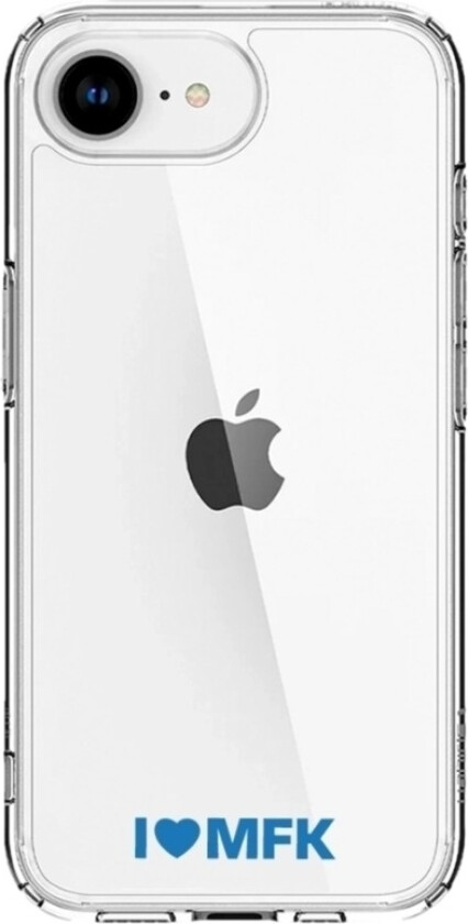 iPhone 16e Molde FK Clear case -mobildeksel, hvit